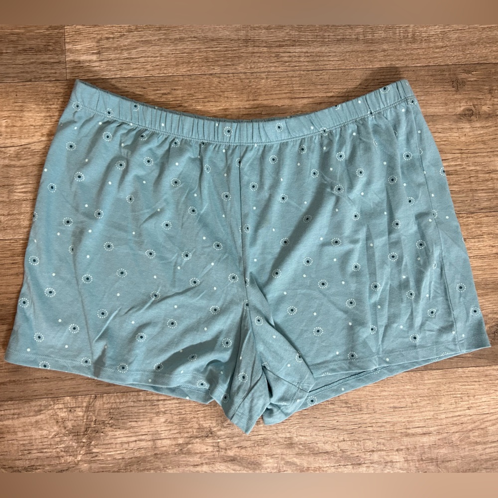 Cozy pajama shorts